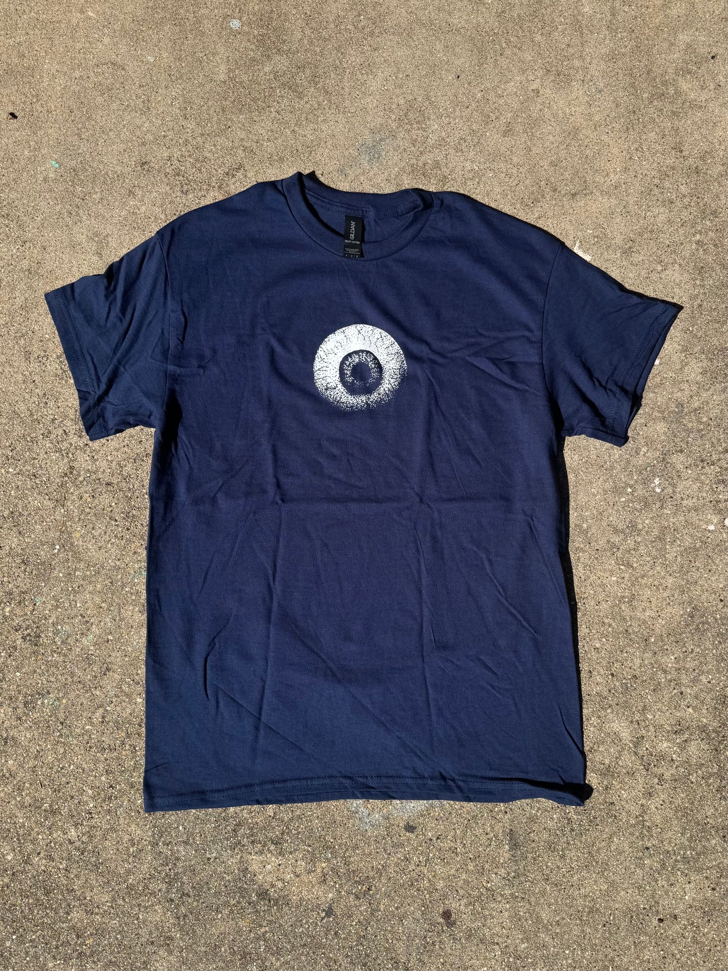 EYEBALL TEE NAVY BLUE